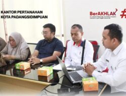 Kantah Padangsidimpuan Perkuat Sinergi Strategis di Sumut