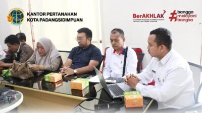 Kantah Padangsidimpuan Perkuat Sinergi Strategis di Sumut