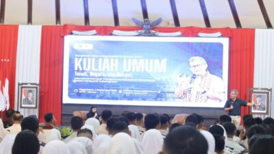 Isi Kuliah Umum di Politeknik Agraria STPN, Rocky Gerung Ingin Taruna/i Pahami Tiga Konsep Pemaknaan Pengelolaan Tanah