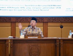 LP2B Jatim Lampaui Target, Menteri Nusron Minta Pemda Segera Integrasikan ke dalam RTRW