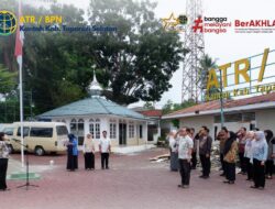 Kantor Pertanahan Tapanuli Selatan Gelar Apel