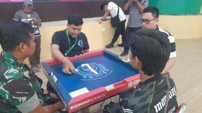 Semarak Kemeriahan HUT TNI ke-81: Kodim 0824/Jember Gelar Turnamen Domino Orado Serentak di 101 Wilayah