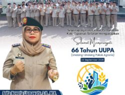 Menakar 66 Tahun UUPA: Transformasi Digital, Keadilan Tata Ruang, dan Komitmen Kebangsaan dari Tapanuli Selatan