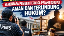 Wartawan dan LSM Rentan Dipidana Pasal Pemerasan, Sementara Pemberi Terduga Pelaku Korupsi Aman dan Terlindung Hukum?
