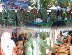Semarakkan HUT Ke-81 TNI, Kodim 0819 Pasuruan Gelar Bazar Sembako Murah dan Dorong UMKM Lokal