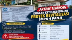 Aktivis Bongkar Borok Proyek Revitalisasi Ratusan Juta di SMPN 4 Panji: Diduga Tak Sesuai Juknis hingga Abaikan Spesifikasi