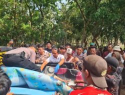 Warga Pringsewu,digegerkan dengan penemuan tiga bocah dalam kondisi meninggal dunia di Bendungan Widara Payung