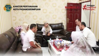 Pengamanan Aset Negara, Kantah ATR/BPN Padangsidimpuan dan DKPP Sumut Kebut Sertifikasi Tanah