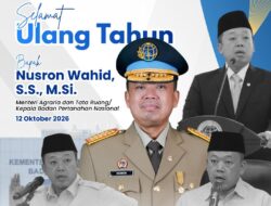 Ultah Menteri ATR/BPN Nusron Wahid, Kantah Tapsel Tegaskan Komitmen Transformasi Pertanahan Modern