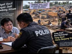Keadilan yang Pincang: Saat Pedagang Eceran Dijadikan Kambing Hitam Mafia Tambang Ilegal