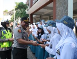 Kapolres Jember Sambangi SMA Negeri 1 Jember Berikan Motivasi Pencegahan Kenakalan Remaja