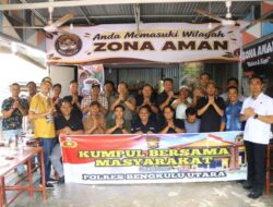 PERERAT SINERGITAS, POLRES BENGKULU UTARA GELAR KUMPUL BERSAMA INSAN PERS