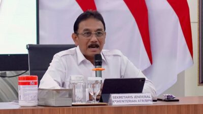 Sekjen ATR/BPN Jelaskan Tiga Transformasi untuk Percepat Layanan Pertanahan kepada Masyarakat
