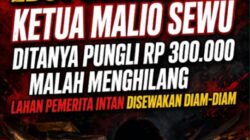 Ketua Wisata Kuliner Malio Sewu Bungkam Terkait Dugaan Pungli,Kalau Bersih Kenapa Diam?