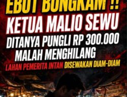 Ketua Wisata Kuliner Malio Sewu Bungkam Terkait Dugaan Pungli,Kalau Bersih Kenapa Diam?