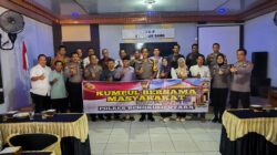 Polres Bengkulu Utara Gelar Kumpul Bersama Masyarakat di Desa Lubuk Saung, Bahas Isu Kamtibmas