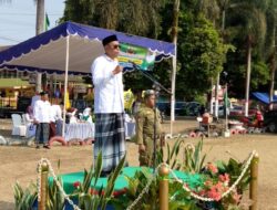 Upacara Hari Santri Nasional Kecamatan Jenggawah Digelar di Lapangan Jenggawah Jember